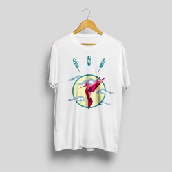 Hummingbird printed t-shirt - Regular fit, round neckline, short sleeves. Made of extra long staple pima cotton.  
